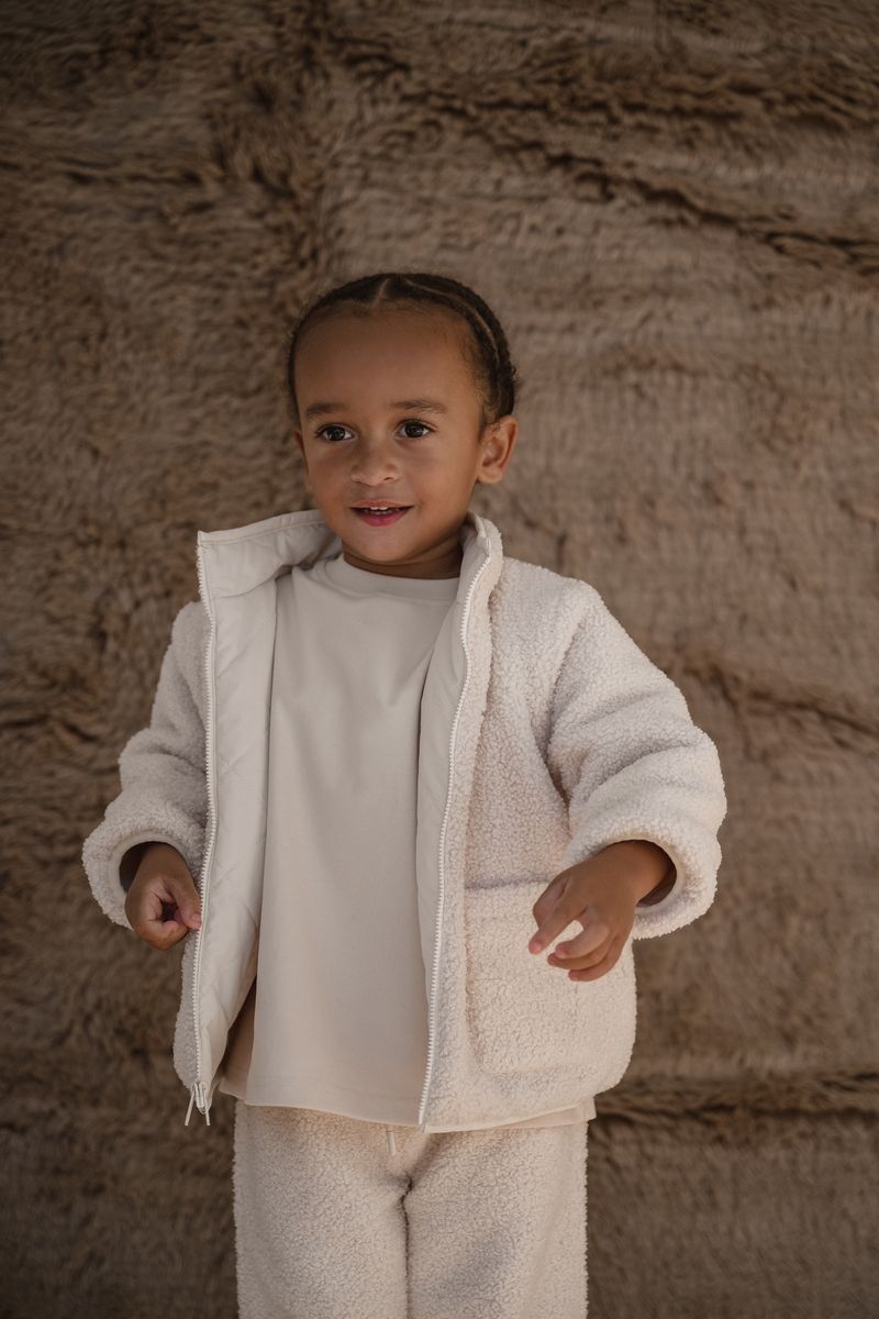 TEDDY REVERSIBLE JACKET | BEIGE