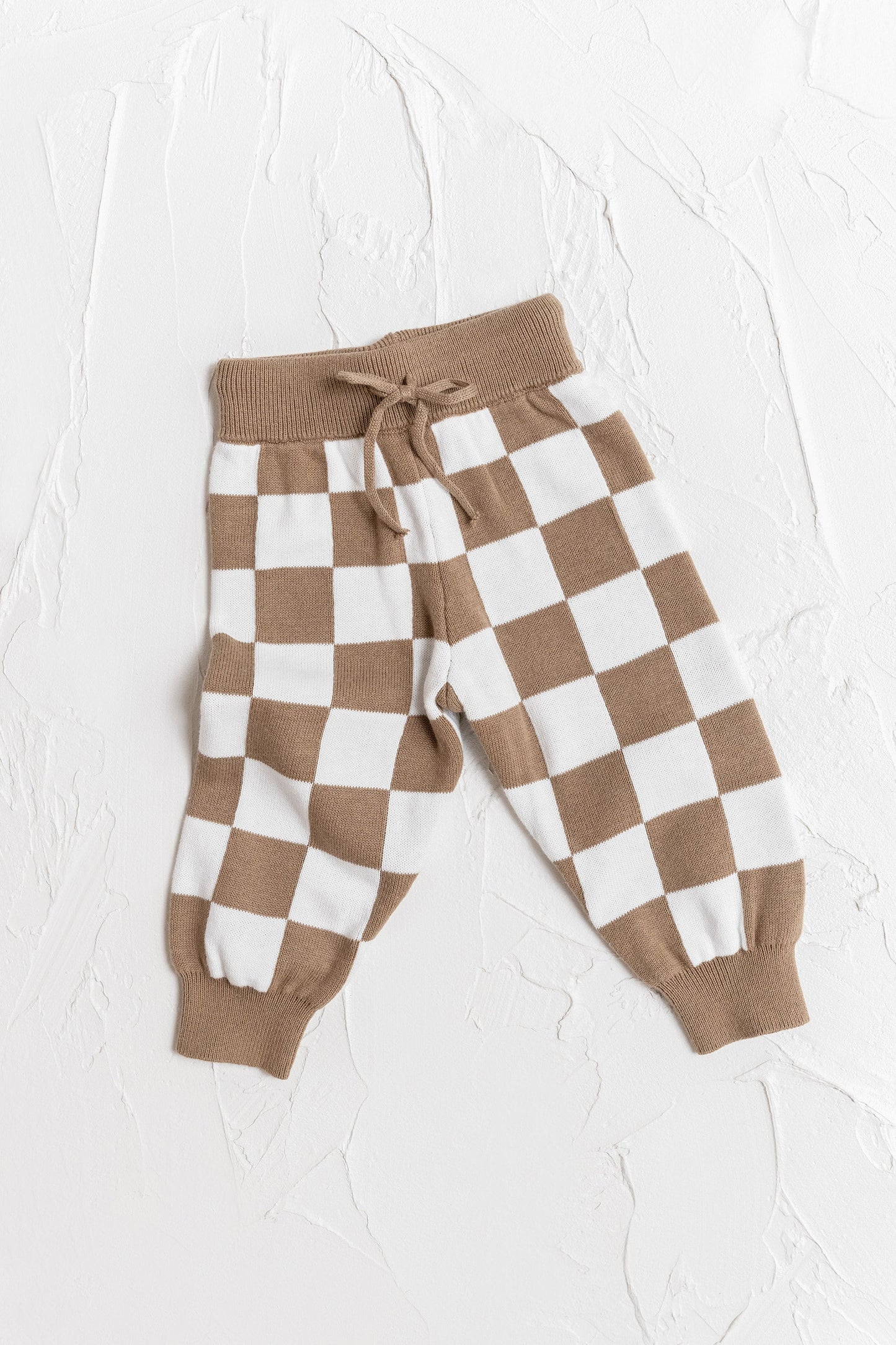 KNITTED PANTS | CHOCOLATE