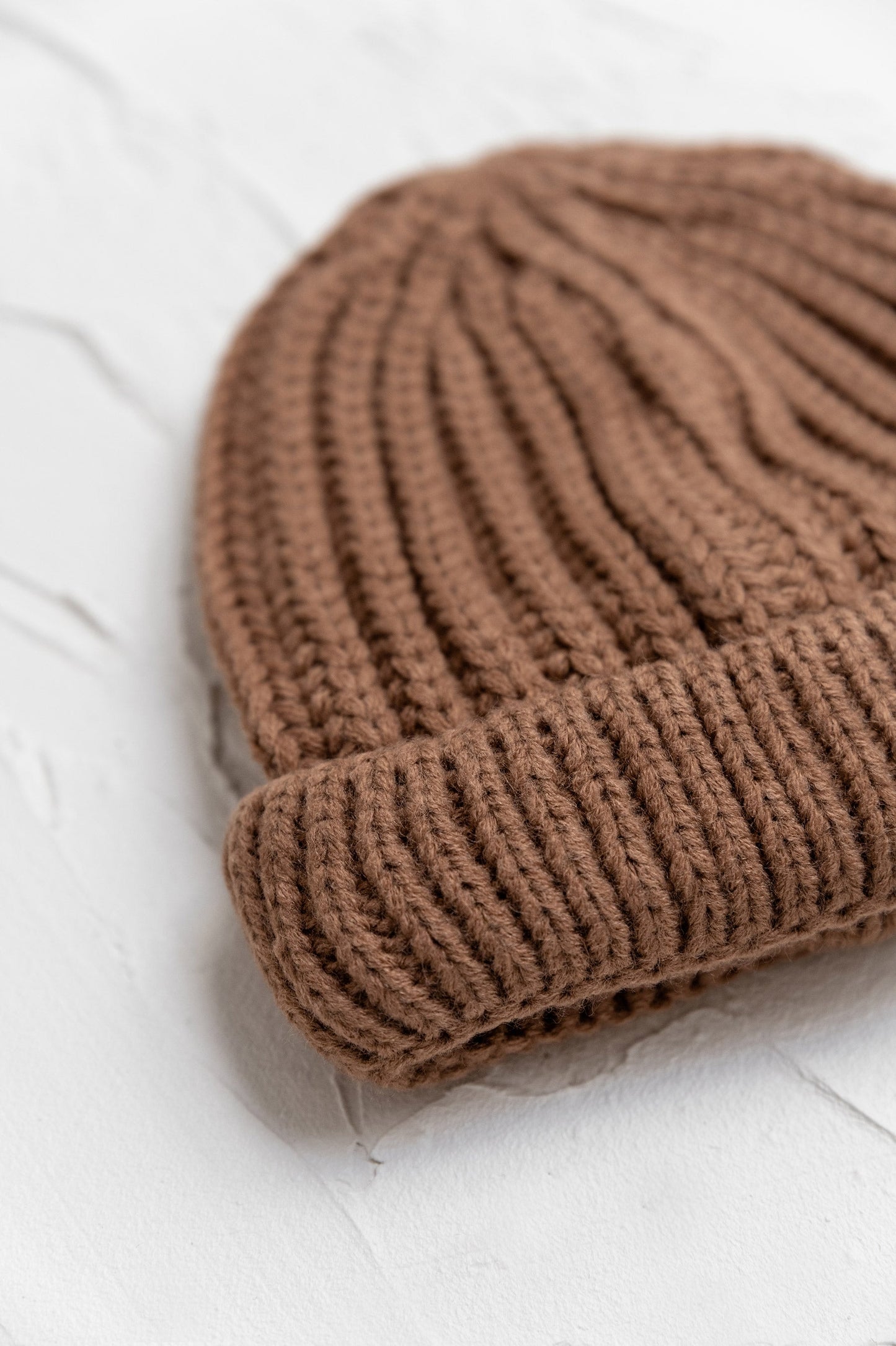CHUNKY BEANIE | CHOCOLATE
