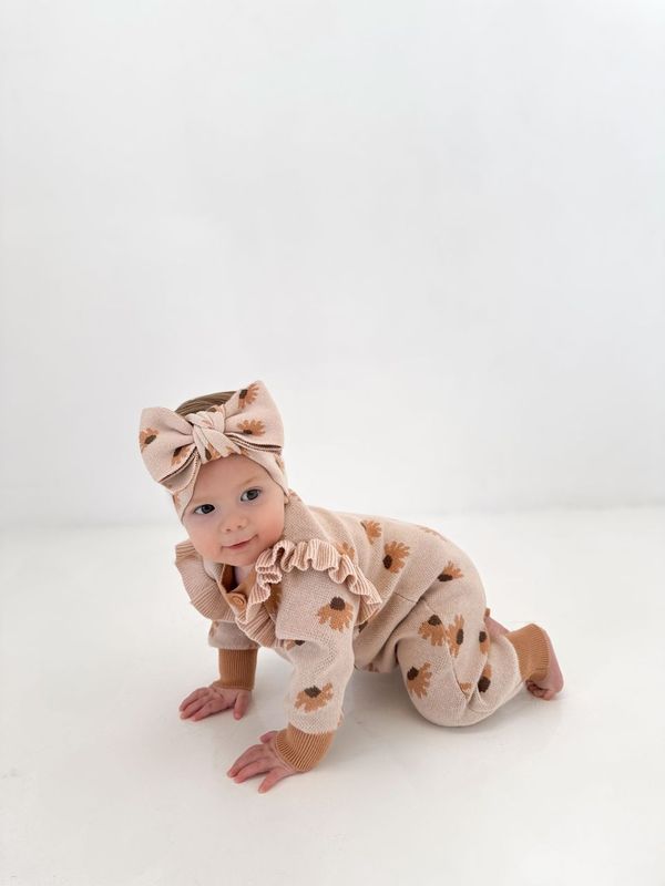 CLASSIC KNIT ROMPER | HAZEL