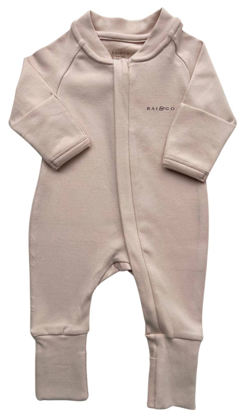 APPLE ONESIE | BEIGE