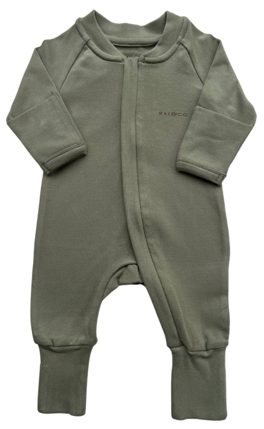 APPLE ONESIE | BEIGE