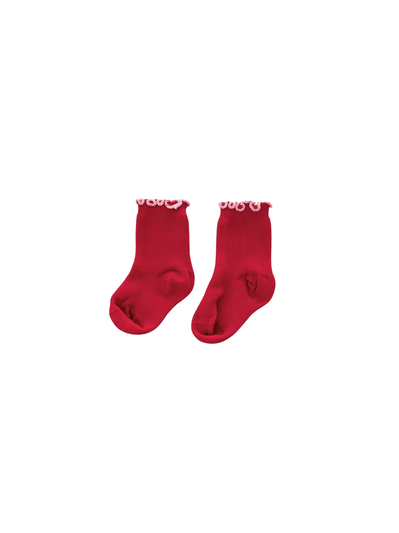 SOCKS | SCARLET