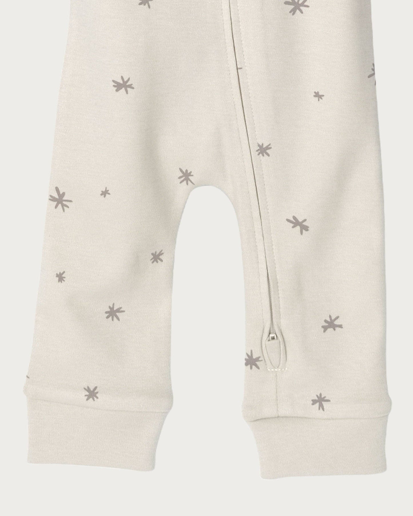 PRINTED ONESIE | WALNUT STAR