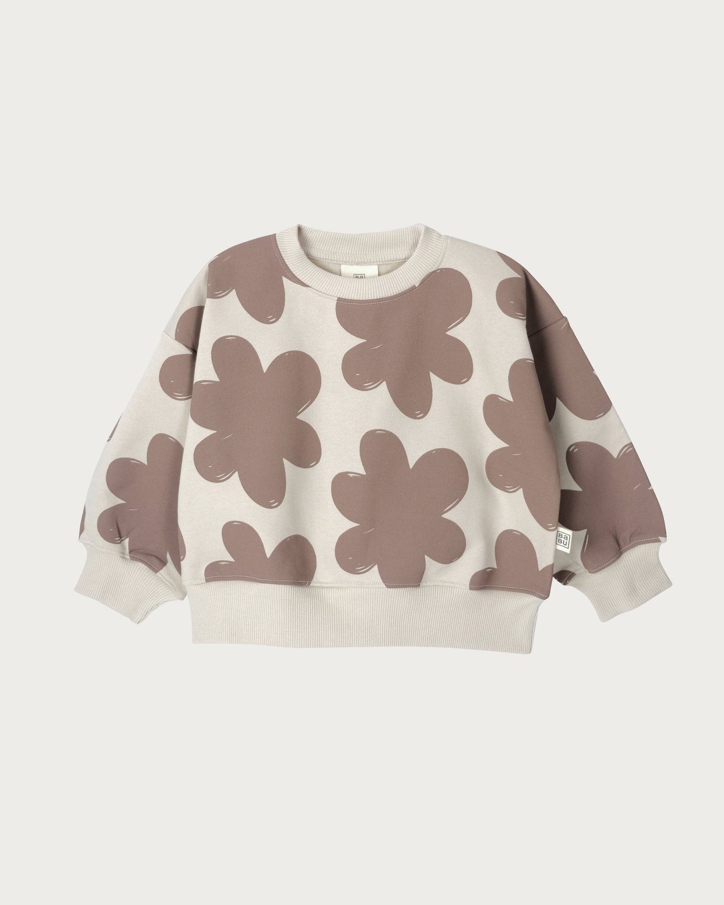 SWEATSHIRT | MOCHA FLORAL