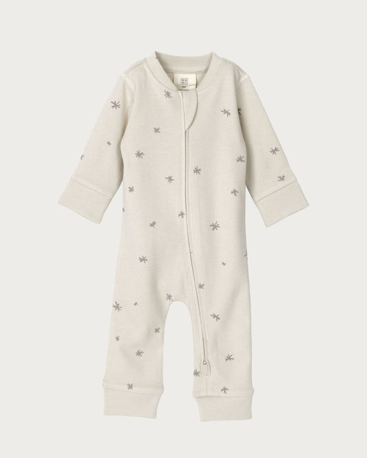 PRINTED ONESIE | WALNUT STAR