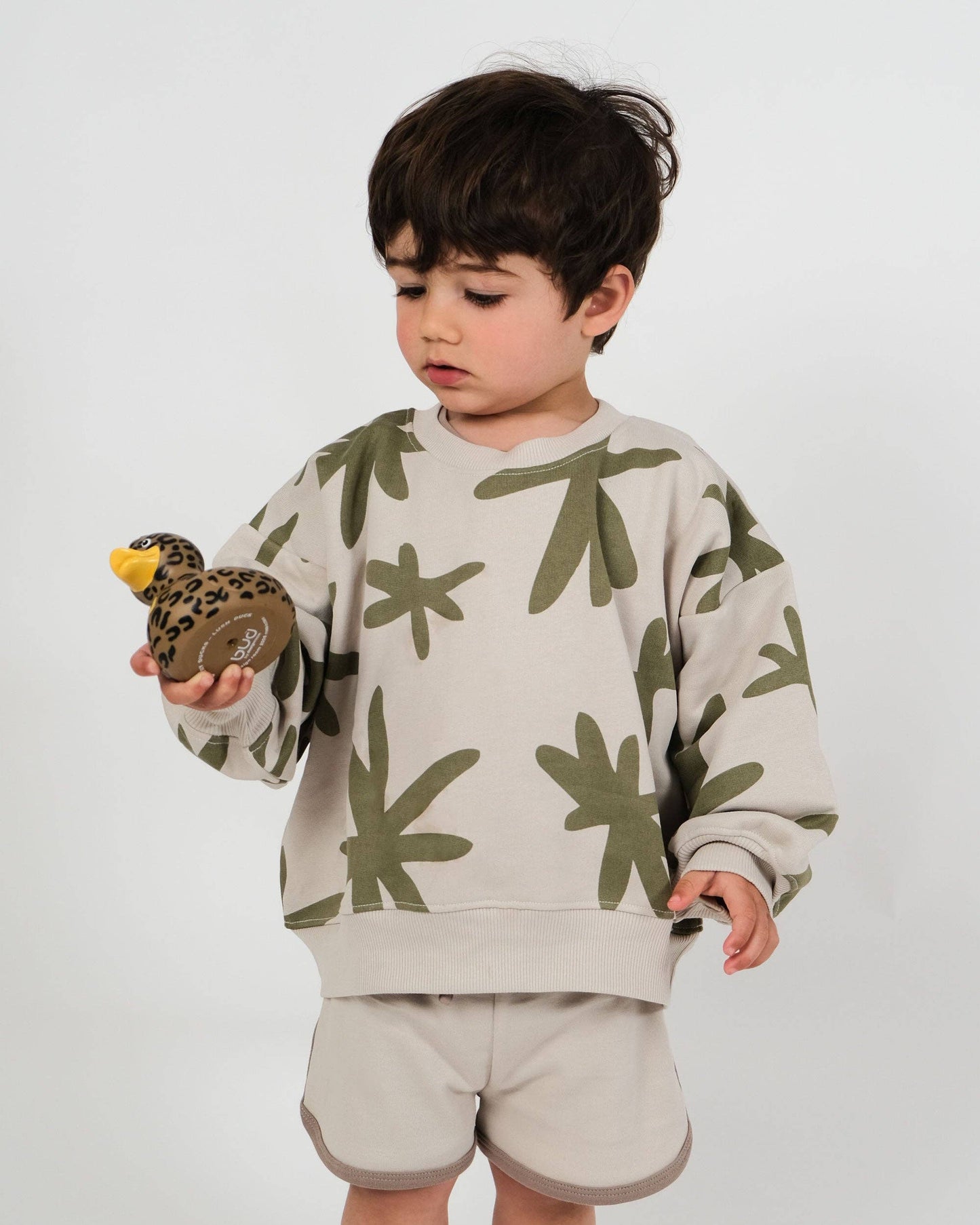 SWEATSHIRT | OLIVE STAR