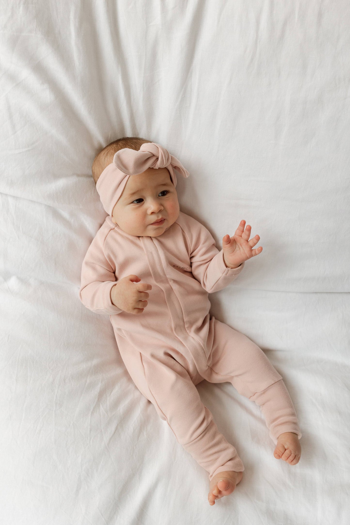 APPLE ONESIE | BEIGE
