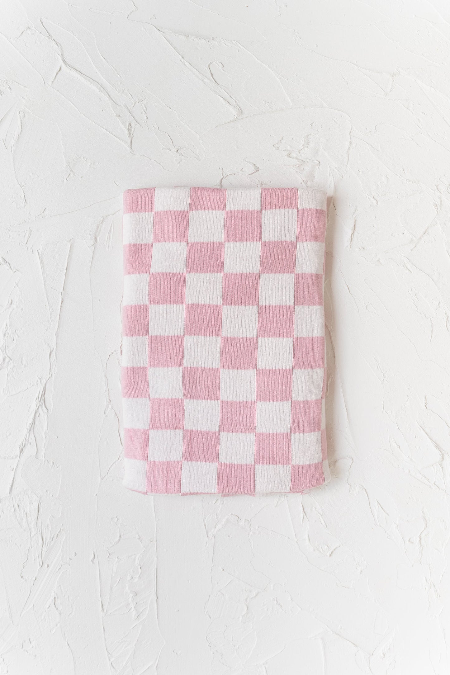 KNITTED BLANKET | PINK