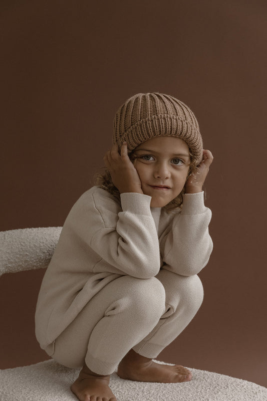 CHUNKY BEANIE | CHOCOLATE