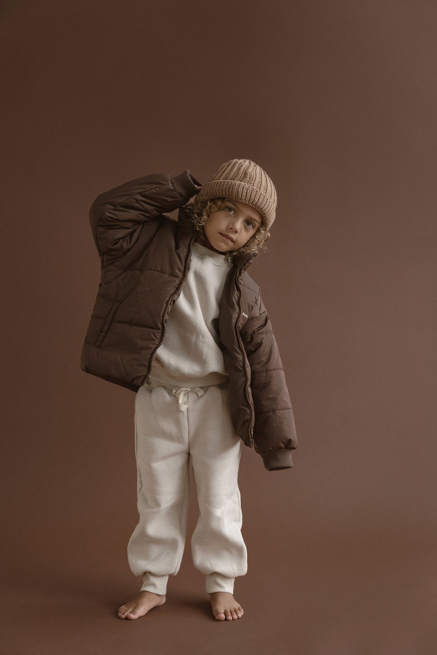 PUFFER JACKET | CHOCOLATE