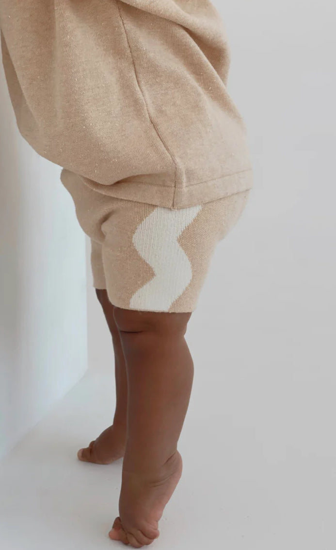 BIKE SHORTS | SAND FLECK