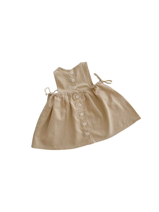 SOFIA DRESS | OATMEAL (KIDS)