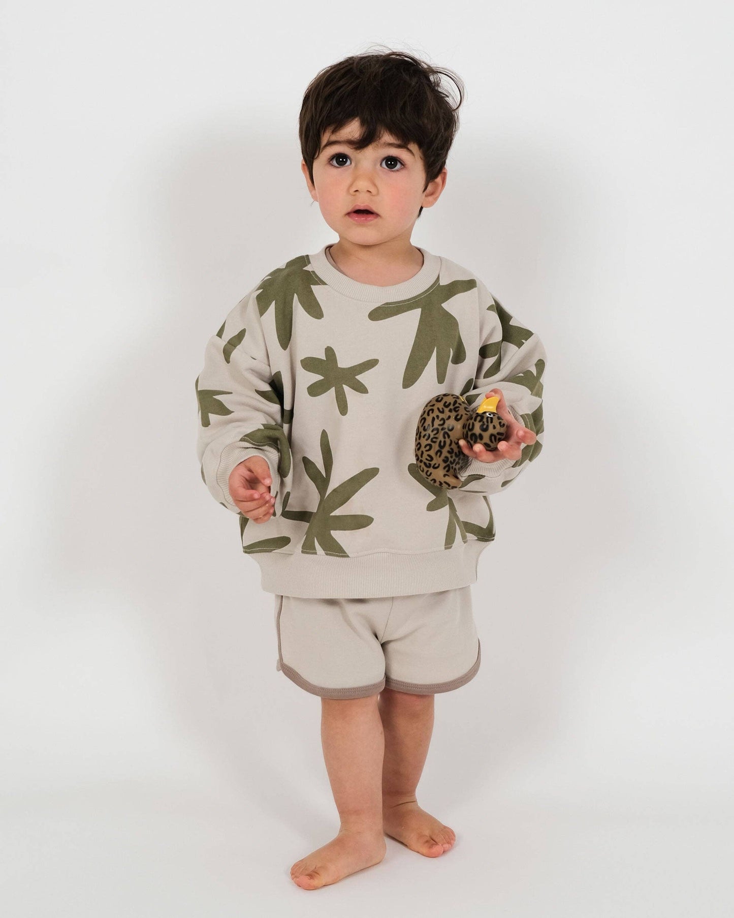 SWEATSHIRT | OLIVE STAR