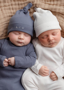 RIBBED ONESIE | ROYAL BLUE