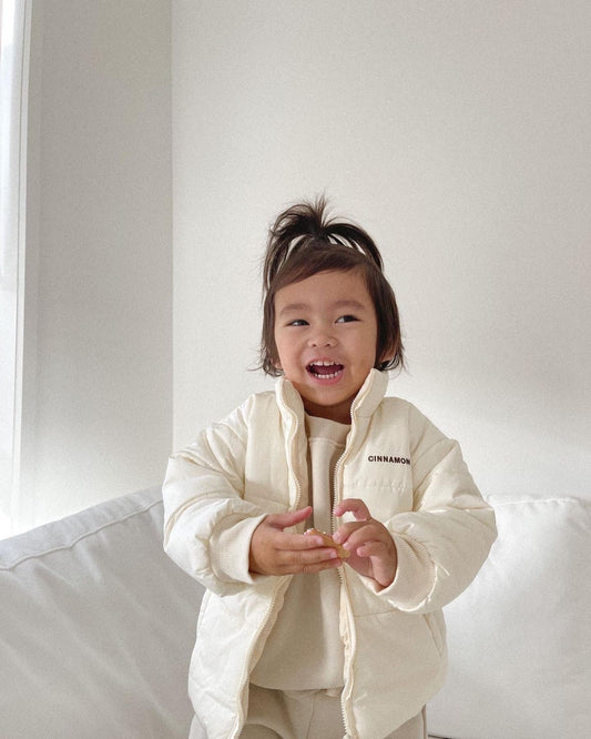 PUFFER JACKET | BEIGE